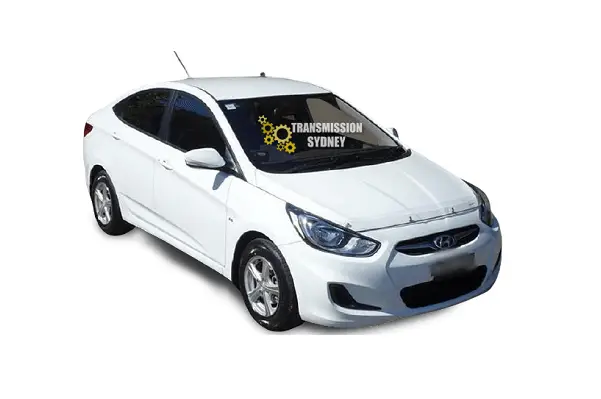 Hyundai Accent Sedan 2013, a vehicle we recondition transmissions for